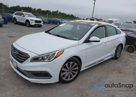 2015 Hyundai Sonata Sport/Limited из США, поврежденный, VIN 5NPE34AF5FH046409